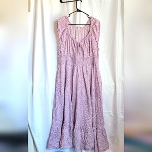 Floral Peasant Dress Plus Size Old Navy